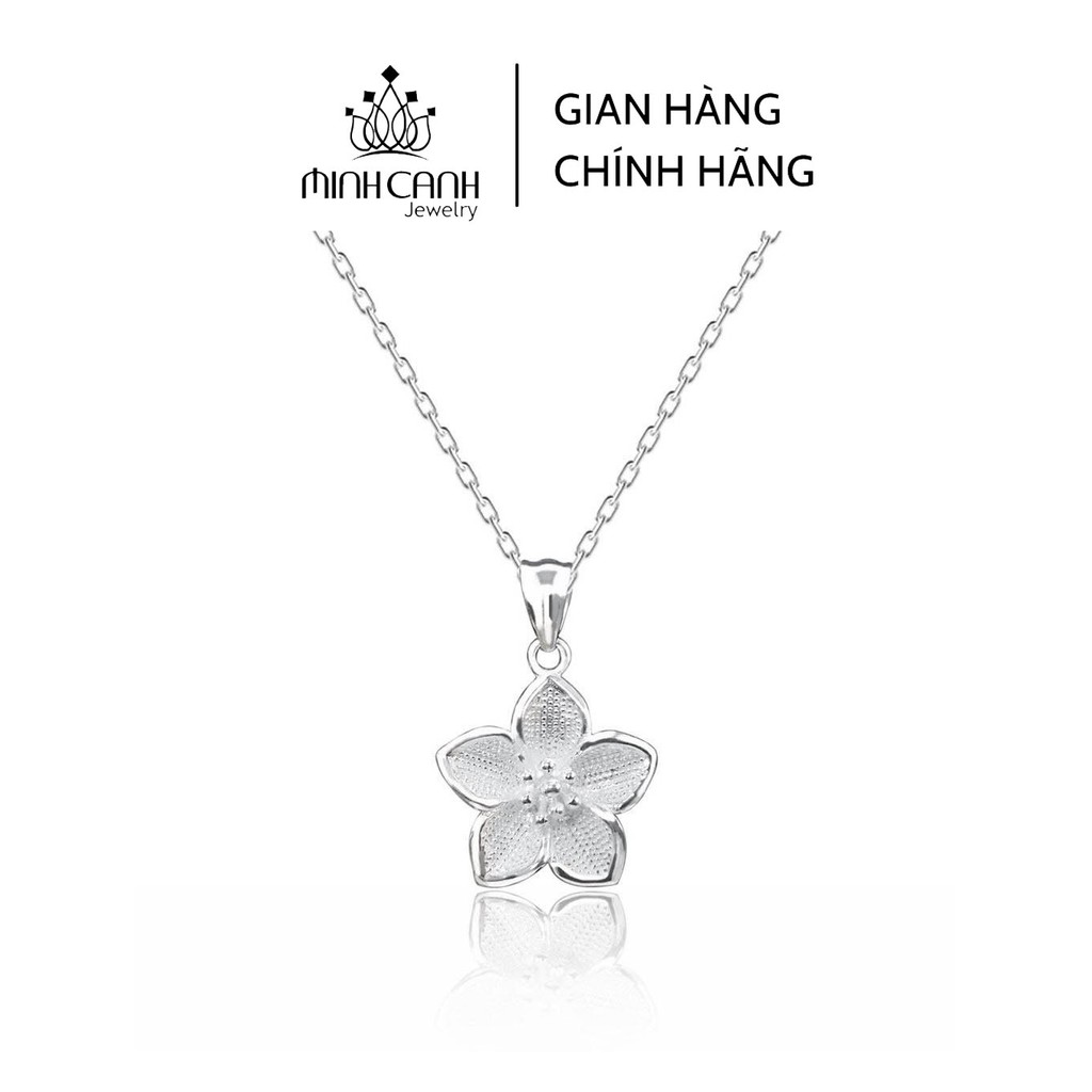 Dây Chuyền Bạc Hình Hoa Mai - Minh Canh Jewelry