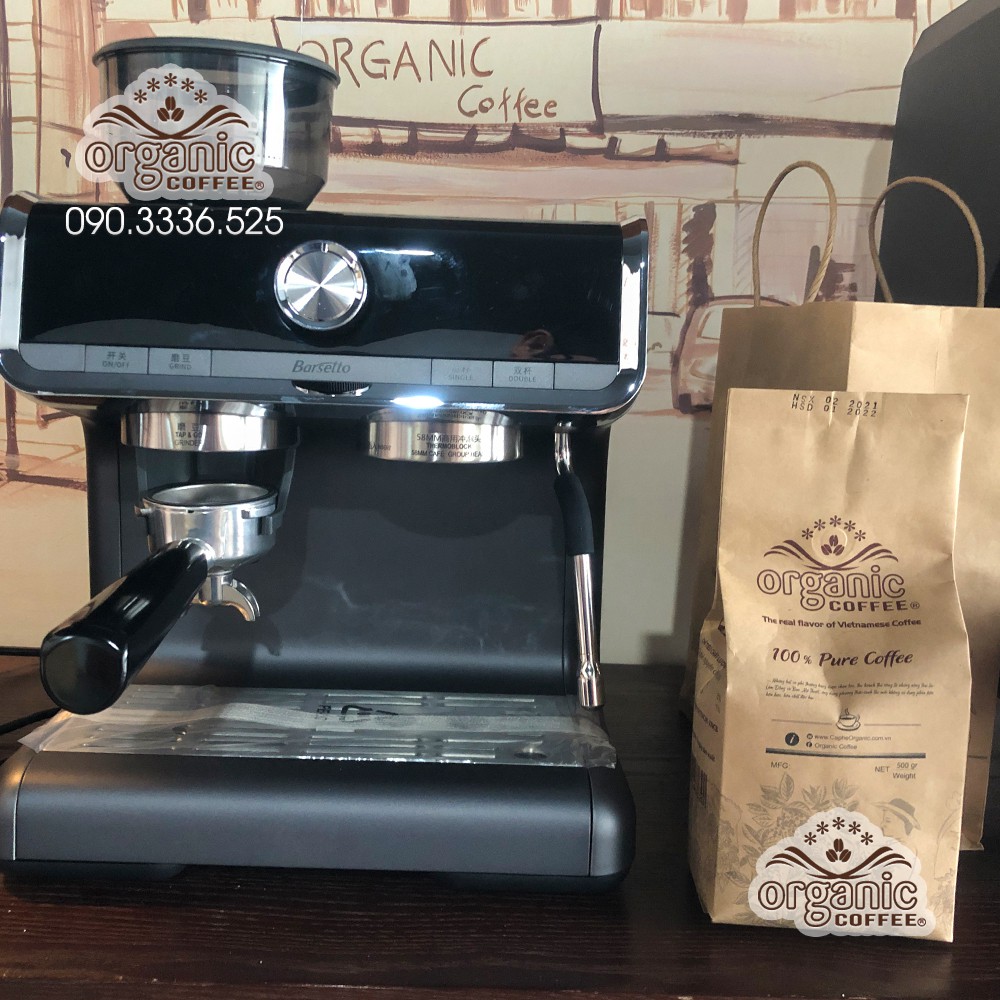 Cà Phê Pha Máy Đậm Đà Gói 500gram 100% Robusta – VN1 - Organic Cofee
