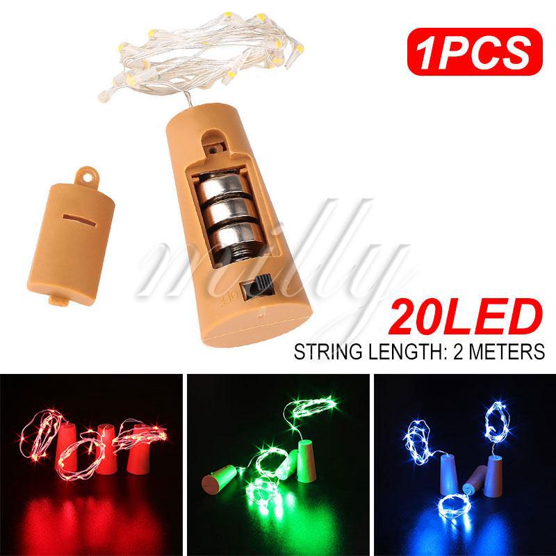 ☻☻ Fairy String Light Fairy String Super Bright Yard Bottle Stopper