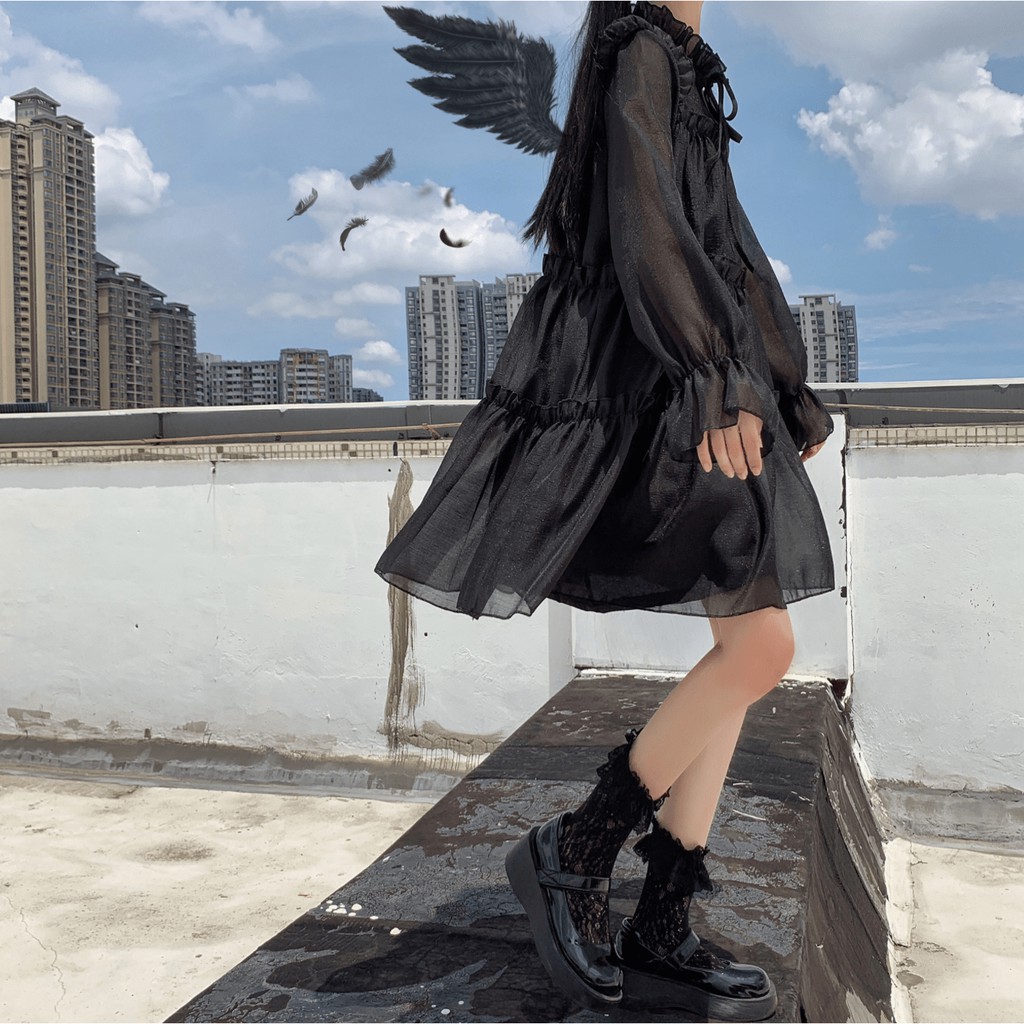 | ĐẦM LOLITA VÁY VOAN BÈO TẦNG BỒNG BỀNH - ĐẦM KỶ YẾU | BigBuy360 - bigbuy360.vn