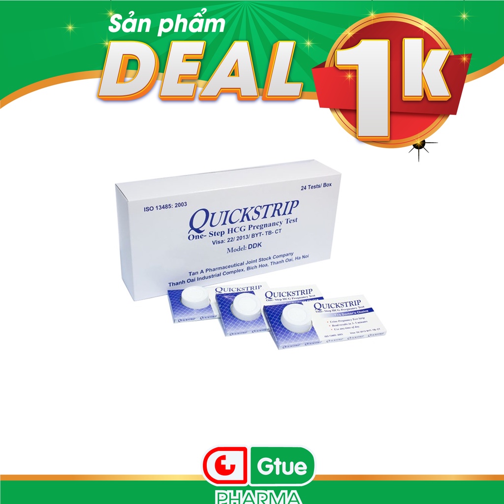 Que Thử Thai Quickstrip - Phát Hiện Thai Sớm_[IDC]