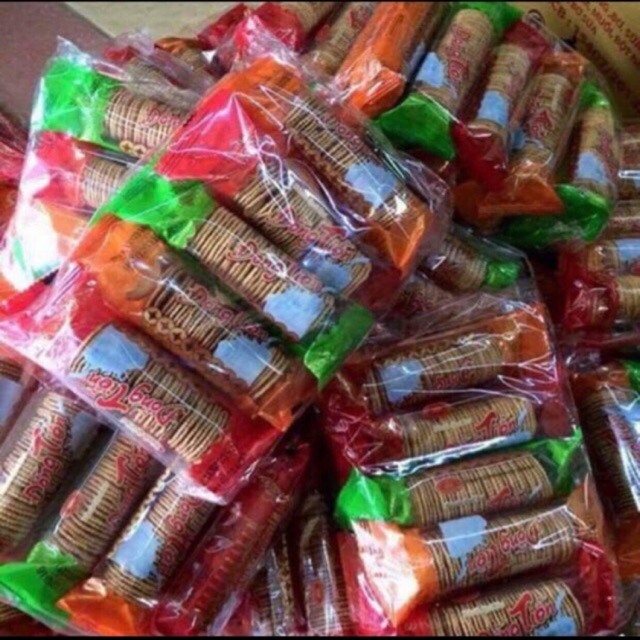 Thùng Bánh đồng tiền loại ngon 120 gói