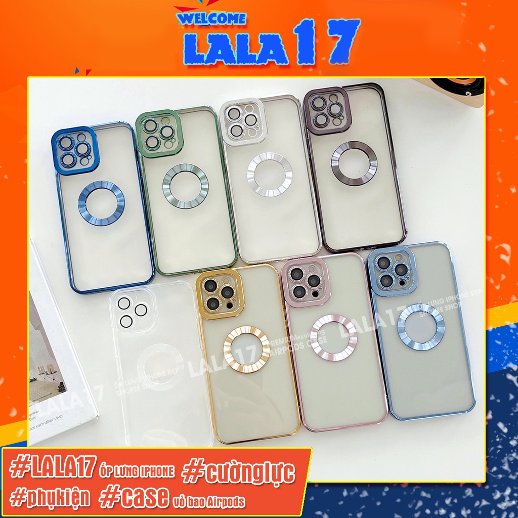 Ốp Lưng điện thoại iphone hở táo viền vuông mạ màu kính bảo về camera cho ip 7plus 8plus X Xsmax 11 12 13 14 pro max