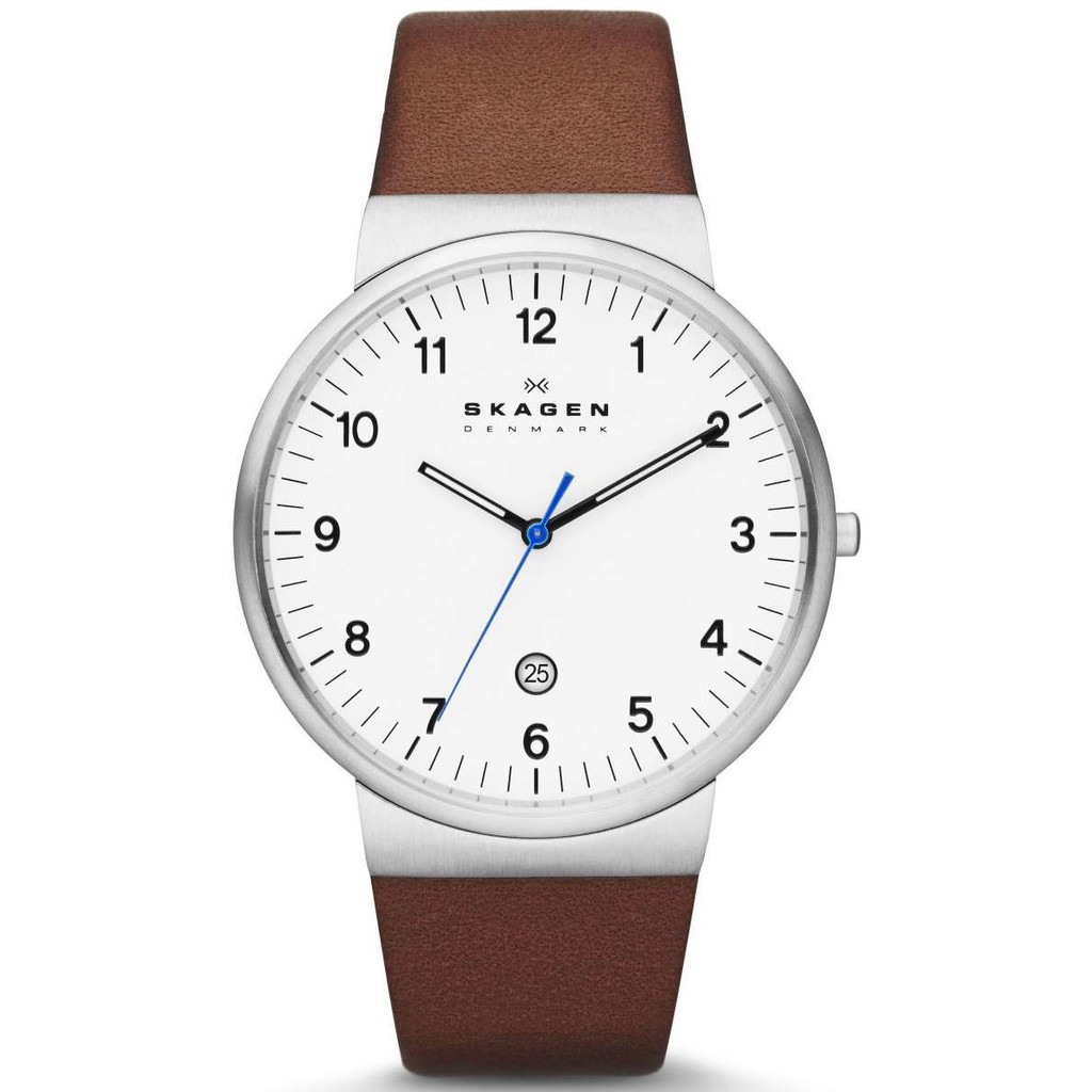 Đồng Hồ Nam Skagen Dây Da Nâu SKW6273 40mm Chính Hãng