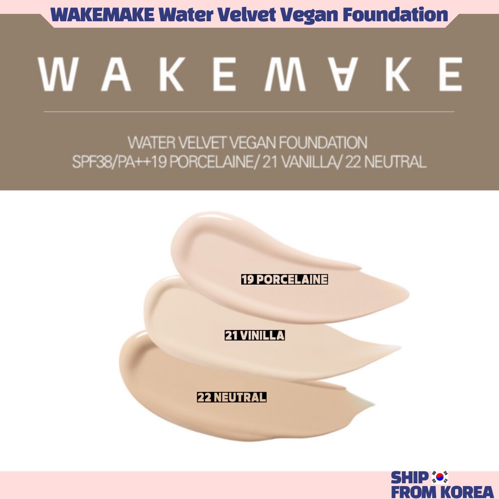 Bộ Kem Nền Trang Điểm Đánh Nền WAKEMAKE 30ML Tiện Dụng