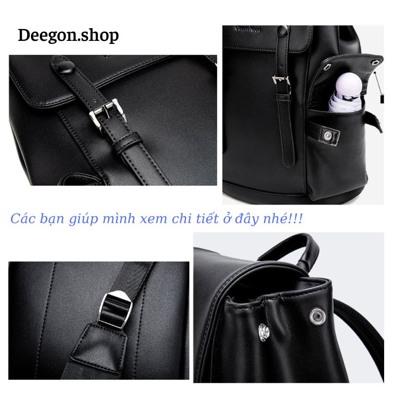 Balo Da Nam Nữ Thời Trang Cao cấp,Cặp Đi Học đựng laptop 15.6  inh,Chống Nước Đi Du Lịch Đi Chơi
