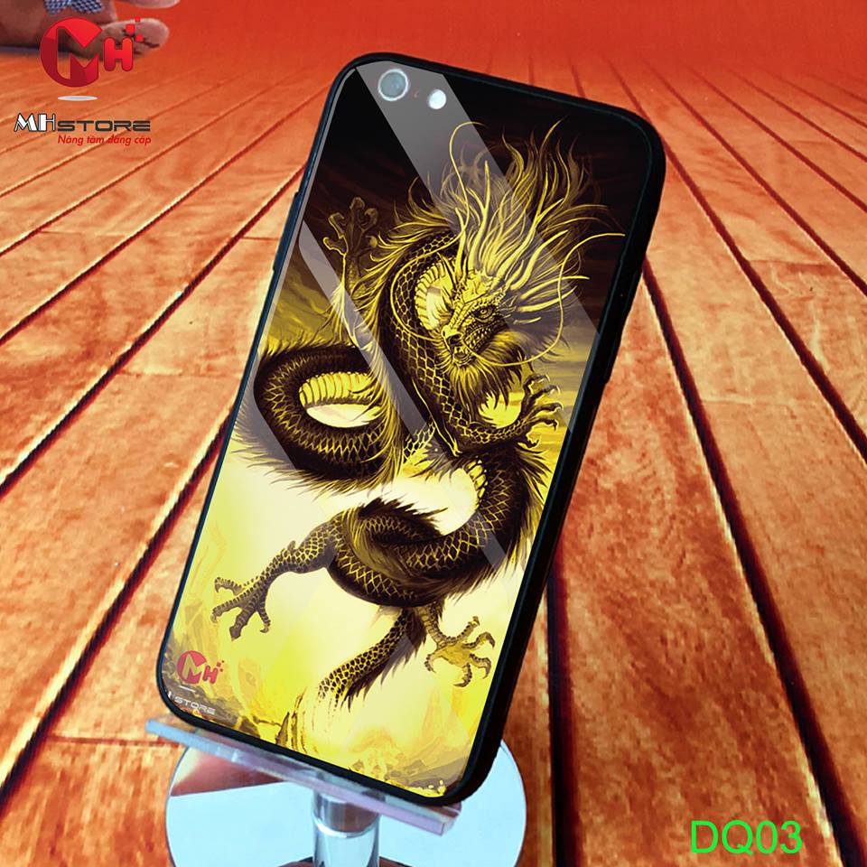 Ốp lưng kính dạ quang Hình rồng dành cho  Iphone - DQ03 | BigBuy360 - bigbuy360.vn