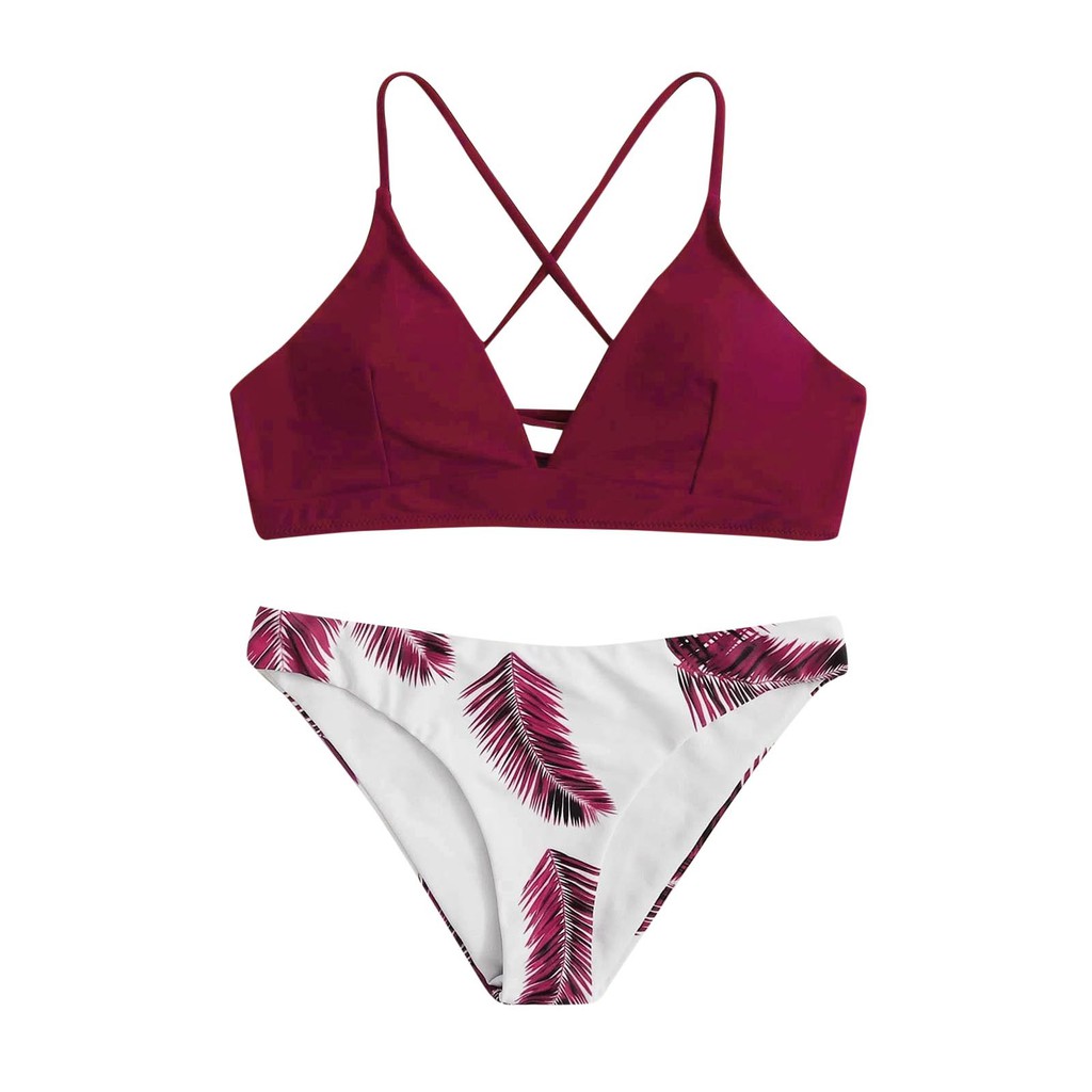 【niaorenmall.vn】Bikini Nâng Ngực, In Họa Tiết Hoa Dành Cho Nữ | BigBuy360 - bigbuy360.vn