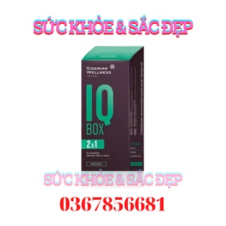 [Hỗ Trợ Não Và Trí Nhớ] IQ BOX Siberian Wellness Siberi Nga – 30 túi