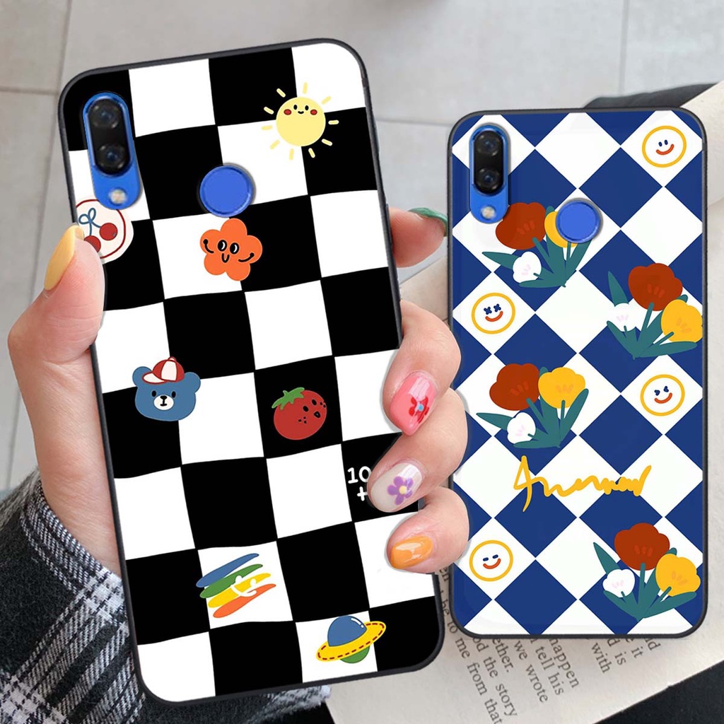 Ốp Huawei Nova 3 / Nova 3i họa tiết hoa, gấu thời trang, ốp dẻo bền đẹp
