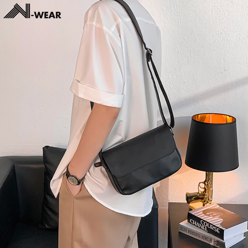 Túi đeo chéo nam da cao cấp chống nước Hàn Quốc, Túi nam đeo chéo đi học, đi chơi, du lịch, dã ngoại TD0615