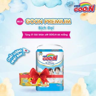 Bỉm goon premium quần l46, xl42,xxxl26🎁 tặng khăn ướt