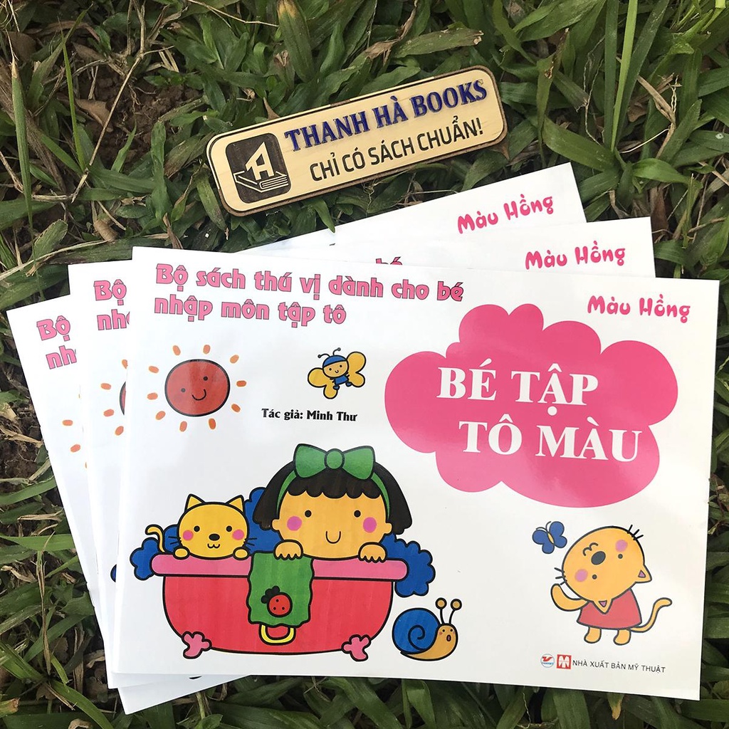 Sách - Bộ Sách Thú Vị Dành Cho Bé Nhập Môn Tập Tô: Bé Tập Tô Màu (Lẻ tùy chọn)