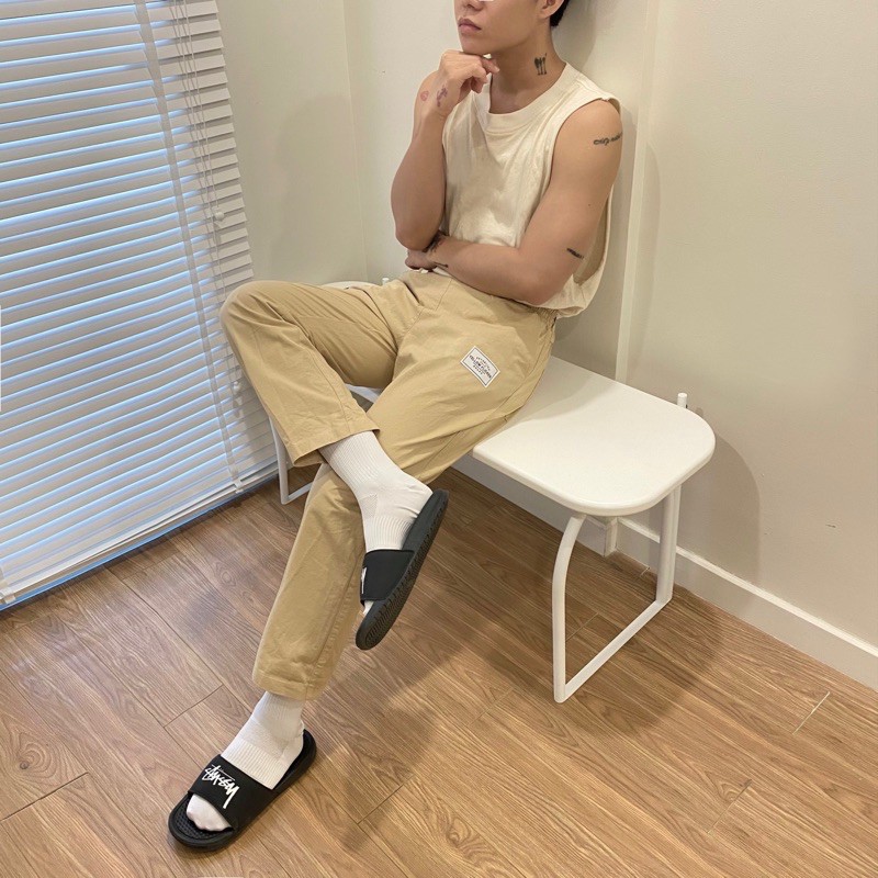 Quần Baggy dài YELLOW FLICKER Basic - UNISEX