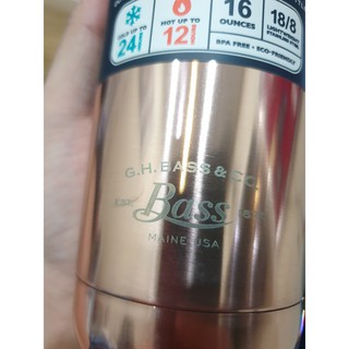 BÌNH NƯỚC GIỮ NHIỆT G.H.BASS 1876 473ML