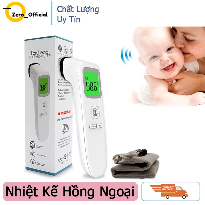 Nhiệt kế hồng ngoại đo trán Finicare Nhật Bản,nhiệt kế điện tử bắn nhiệt nhiệt độ dễ dàng chăm sóc sức khỏe gia đình