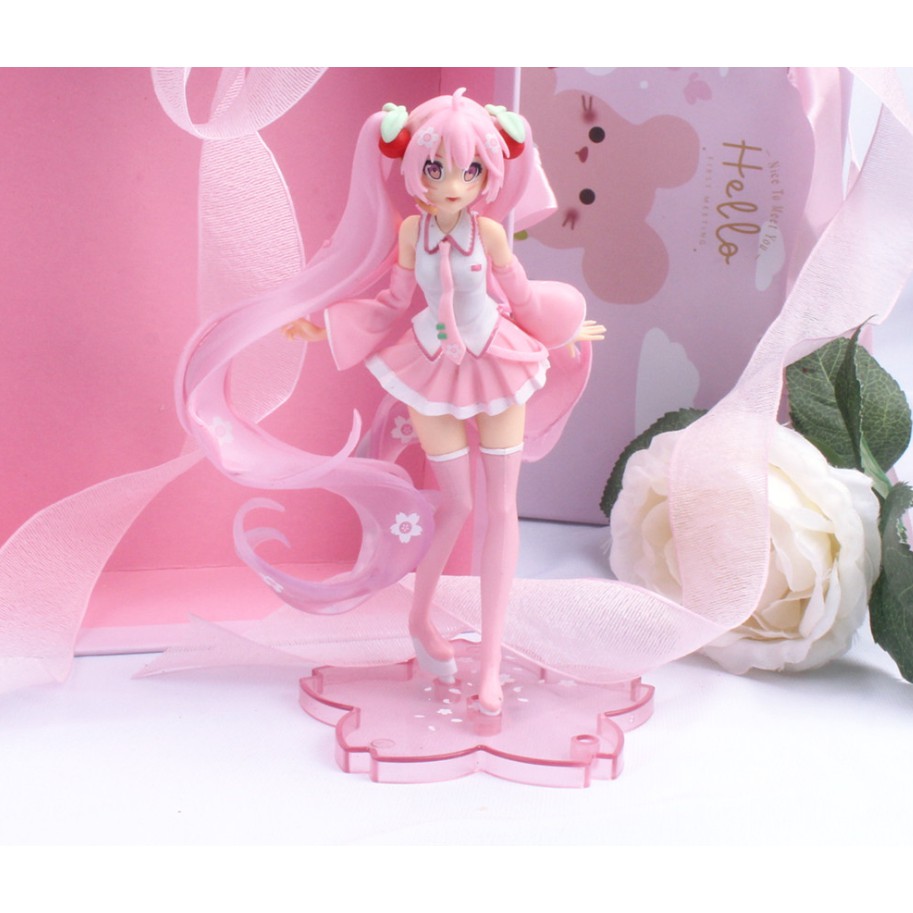 Mô hình nhân vật Hatsune Miku Hồng