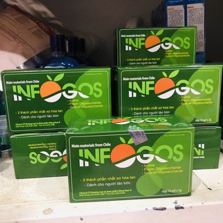 INFOGOS HỘP 30 GÓI GIÚP BỔ SUNG CHẤT XƠ PHÒNG NGỪA TÁO BÓN
