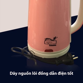 Ấm Đun Nước Siêu Tốc 2,2L GEO-ST2211 1500W - Ấm Đun Nước Siêu Tốc Lõi Inox 2 Lớp An Toàn - Đun Siêu Nhanh