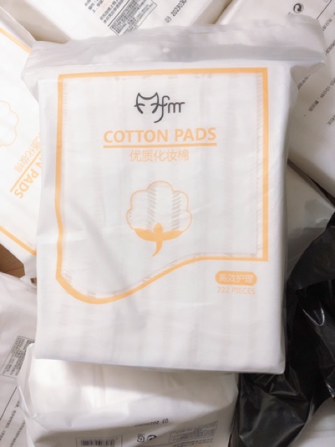 Bông tẩy trang 3 lớp Cotton Pads (Túi 222 miếng) | BigBuy360 - bigbuy360.vn