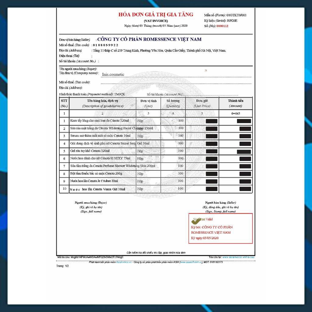 Sữa tắm trắng da hương nước hoa, sữa tắm trắng da Cenota Perfume Shower Whitening Skin 200m INIS STORE | BigBuy360 - bigbuy360.vn