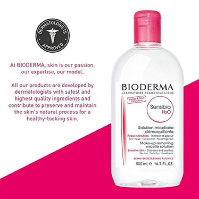 Nước tẩy trang Bioderma