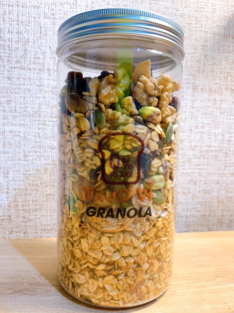 Granola ngũ cốc yến mạch dành cho người ăn kiêng, eat clean