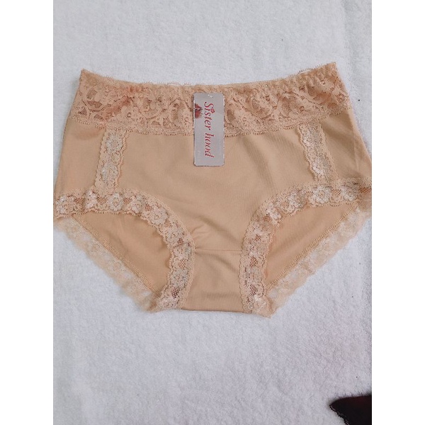 Quần lót nữ phối ren mềm mát, Quần lót bigsize Thái Lan Sister Hood 1303
