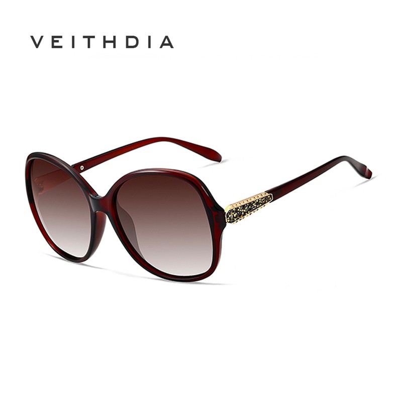 Kính Mát VEITHDIA V3025 Tròng Phân Cực Thiết Kế Retro Kiểu Dáng Sang Trọng Cho Nữ | BigBuy360 - bigbuy360.vn