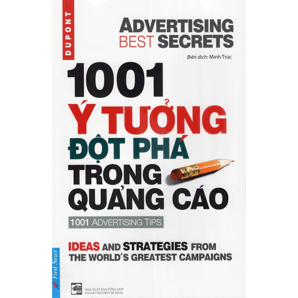 Sách - 1001 Ý Tưởng Đột Phá Trong Quảng Cáo - 1001 Advertising Tips | BigBuy360 - bigbuy360.vn