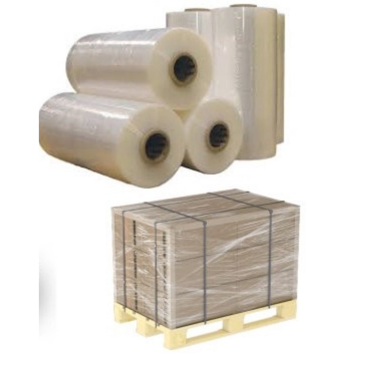 Màng PE quấn hàng hoá, màng chít, co pe, quấn Pallet, khổ 25cm, 50cm trong suốt, siêu dai, chắc chắn, an toàn