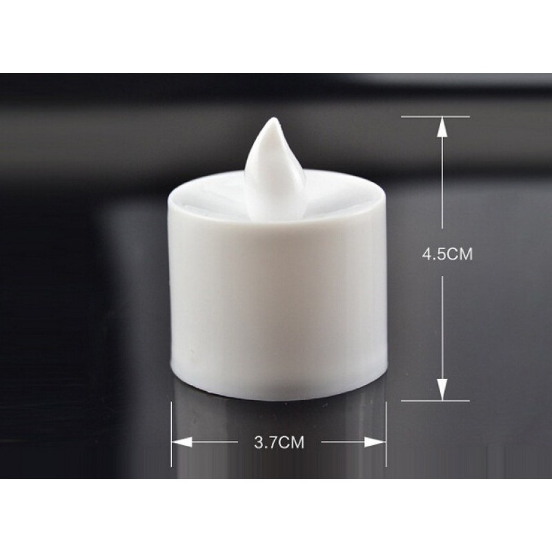 Nến Điện Tử Mini Tealight, Đèn Led Decor Trang Trí Phòng Ngủ KIDO DECOR ( Kèm Pin )