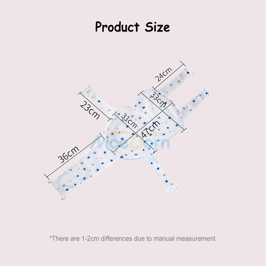 Thảm tắm có thể điều chỉnh an toàn dành cho bé sơ sinh