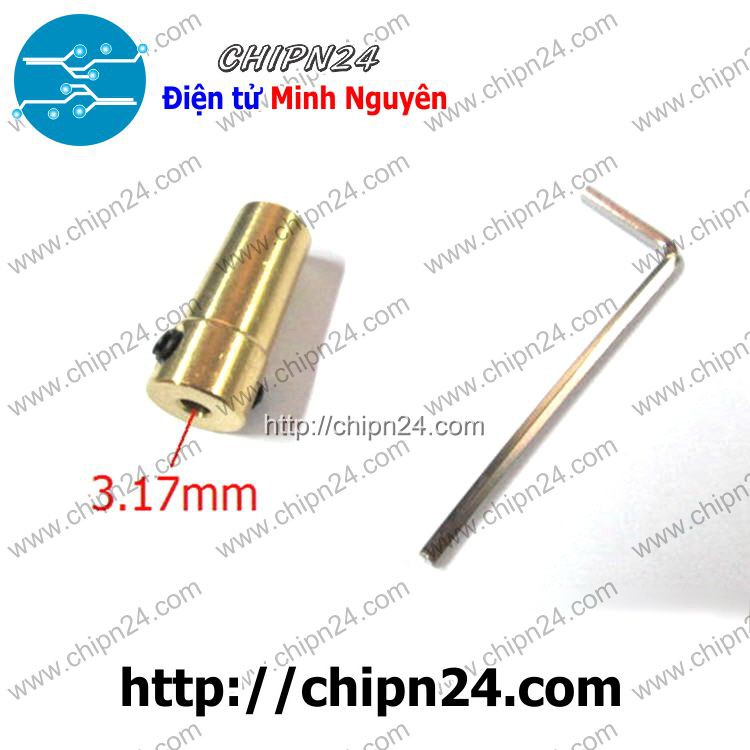 [1 CÁI] (KG1) Khớp chuyển trục B10-3.17mm (tặng Cây Mở Lục Giác M4)