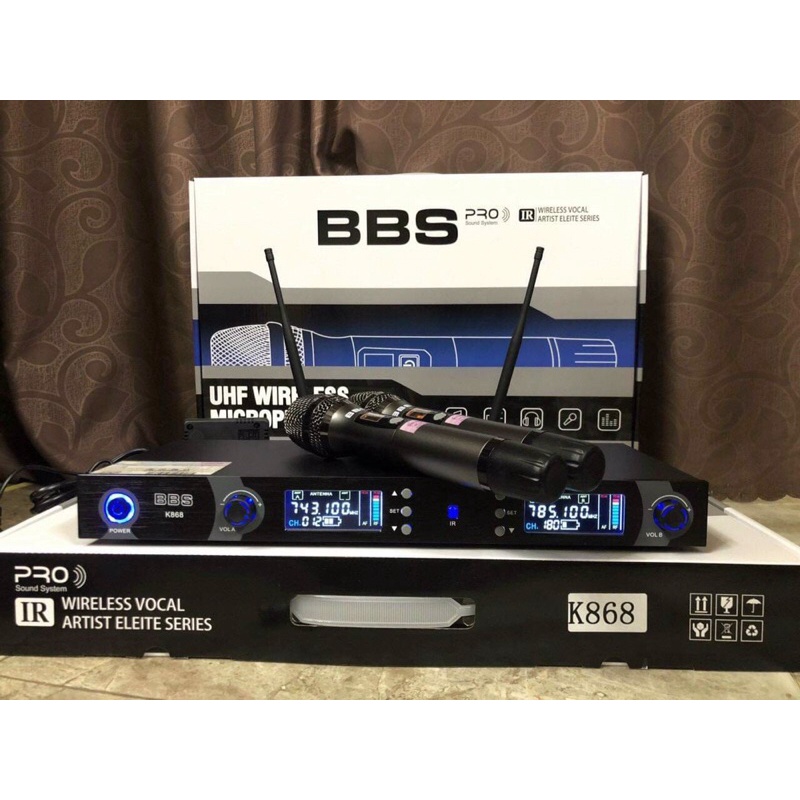 Micro không dây karaoke k868