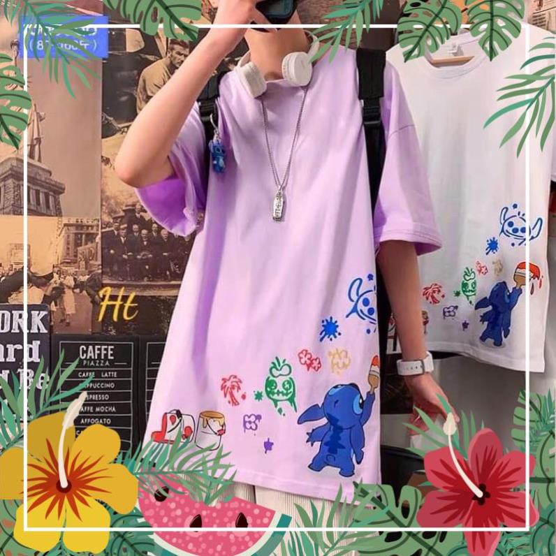 Áo phông stich vẽ sơn ở hông H2D854 ATSHOP CHUYÊN SỈ LẺ THỜI TRANG