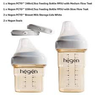 ✔️✔️ĐỦ SIZE✔️✔️]Bình sữa cao cấp Hegen 150 240 330ml .