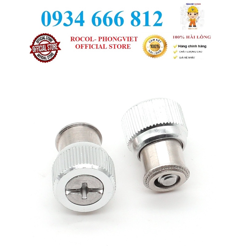 Set 10c ốc nhảy, tán nhảy PF11 M3, M4, M5, M6