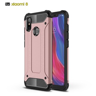 Xiaomi Mi 8 Phone case & Hard Case Shockproof Protective Armor Casing  Cover