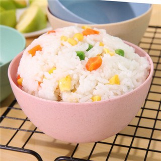 Chén Nhựa Lúa Mạch, Chén Nhựa Nhiều Màu Lúa Mạch An Toàn Sức Khỏe, Chén Nhựa Dùng Cho Bữa Ăn