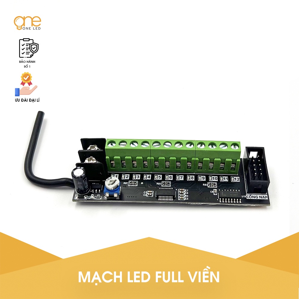 Mạch điều khiển led vẫy 12 kênh công suất 6A V4.4, Mạch điều khiển LED liền dây, led đúc