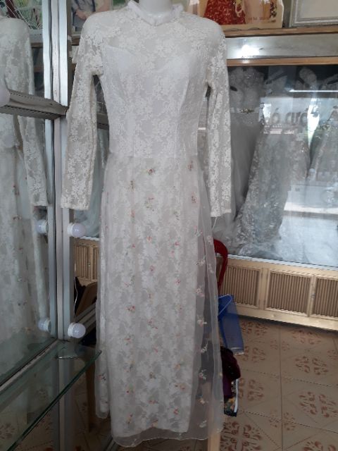 Thanh lý áo dài trắng
