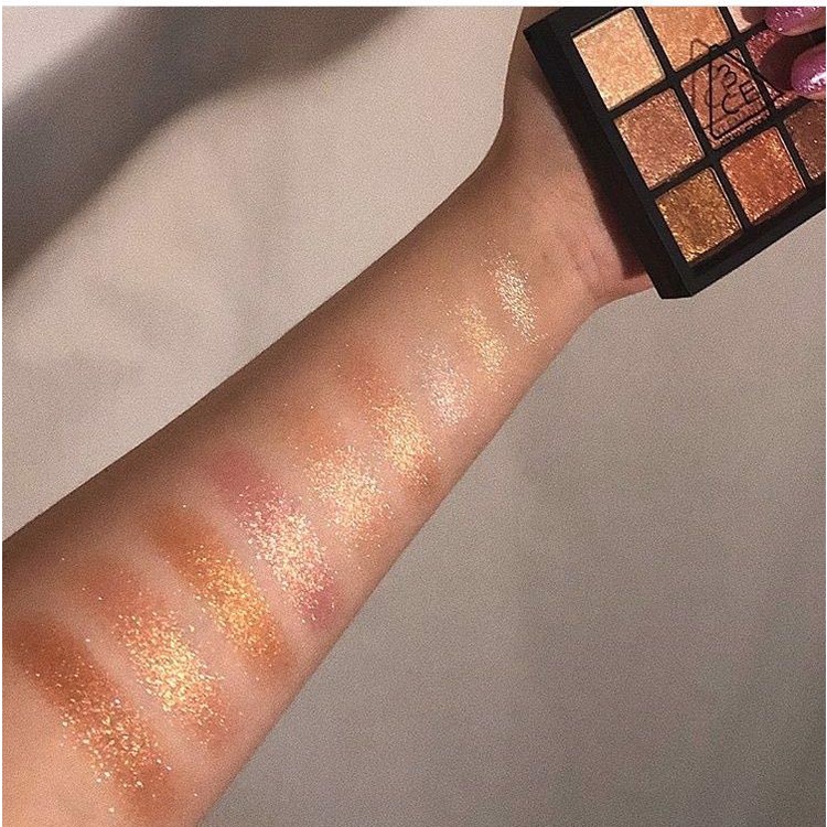 Bảng Phấn Mắt 9 Màu Dạng Nhũ &quot;Lấp Lánh Ánh Sao&quot; 3CE Multi Eye Color Palette #All Nighter