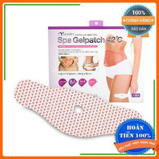 [Hết mỡ bụng 100%_Hàng Auth] Miếng Dán Tan Mỡ Bụng Spa Gel Patch 42°C Hàn Quốc (1 Hộp 5Miếng)