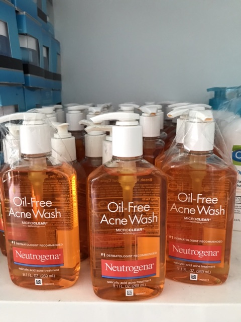 Sữa rửa mặt Oil Free Acne Wash Neutrogena 269ml