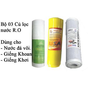 Lõi lọc nước 123 khử đá vôi