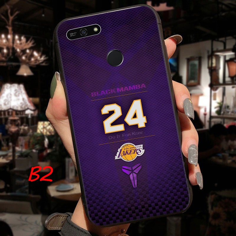 Ốp Điện Thoại Silicon Tpu Mềm Nhám Hình Kobe Jersey Order Cho Huawei Honor 20 Pro 9a 10x Max 20s 9 10 Lite View 20