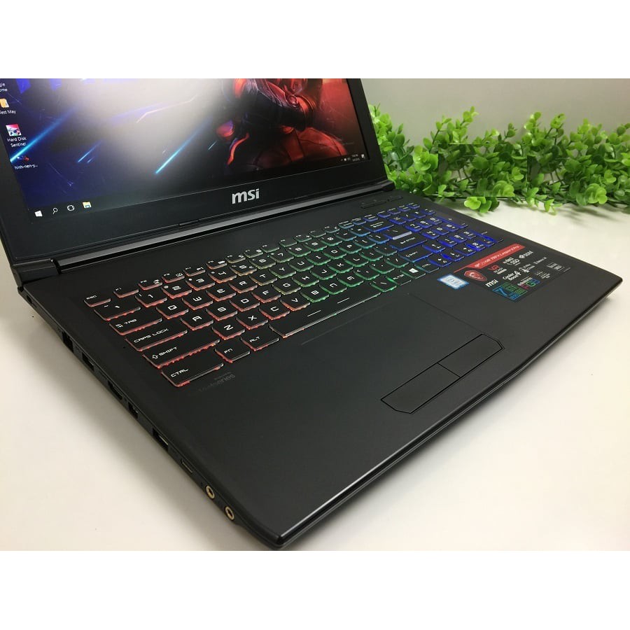 Máy Tính MSI GF62-7RE (Core I7-7700HQ 8CPU, DDR4 16GB, SSD M2 1TB, VGA GeForce GTX 1050Ti 4GB GDR5) | BigBuy360 - bigbuy360.vn