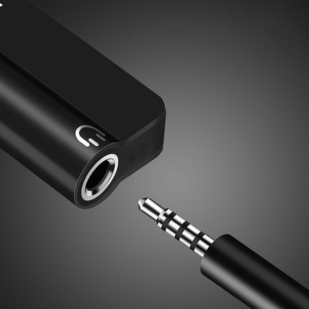 Cáp chuyển đổi âm thanh Usb C sang 3.5 mm 2 trong 1 thích hợp cho Google Pixel 3