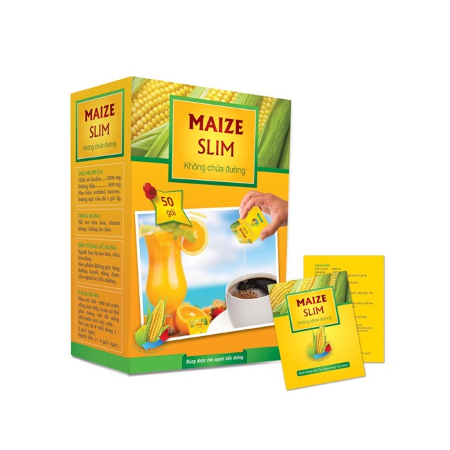 ĐƯỜNG BẮP DÙNG CHO NGƯỜI ĂN KIÊNG, TIỂU ĐƯỜNG MAIZE SLIM